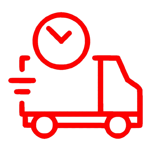 we offer fast delivery with fee starting at £10