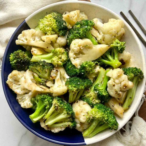 Sauteed Cauliflower and Broccoli