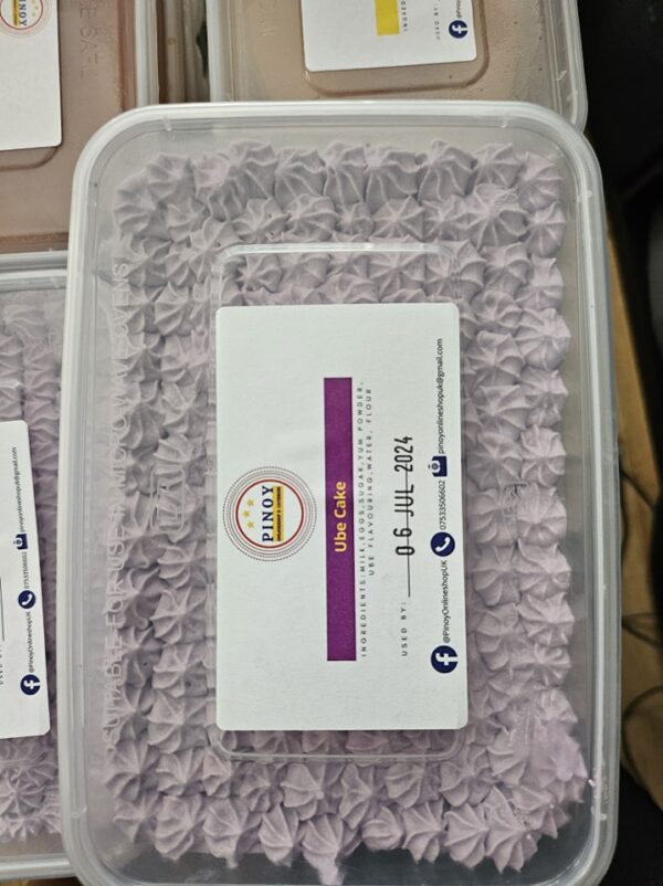 Ube Cake (In Tub)