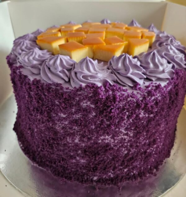 Ube Leche Flan
