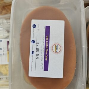 Ube Leche Flan (In Tub)