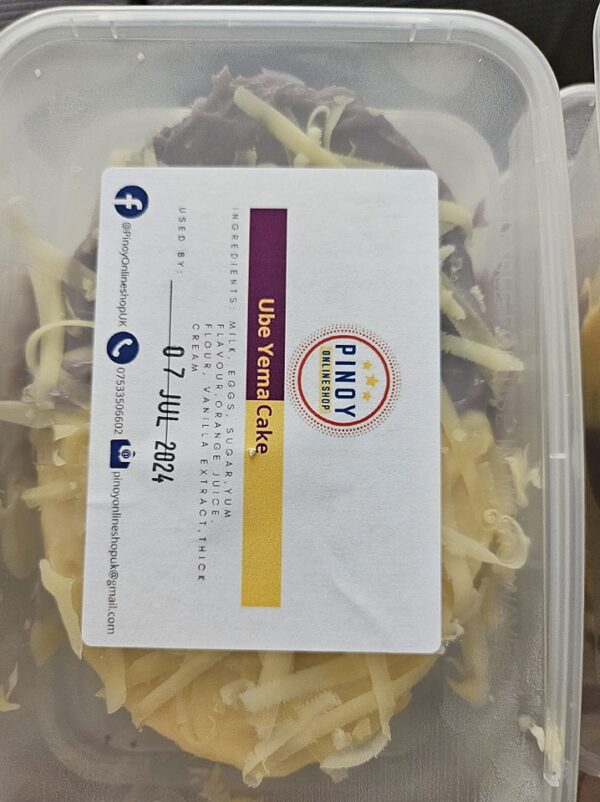 Ube Yema Cake (In Tub)